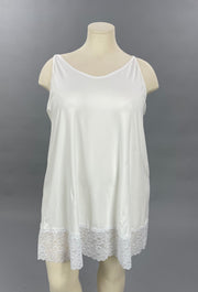 SLIPS  {Your Essential} Ivory Cami Top Extender CURVY BRAND EXTENDED PLUS 3X 4X 5X 6X